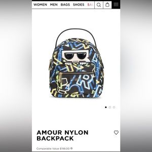 karl landsteiner backpack small brand new has tags on it